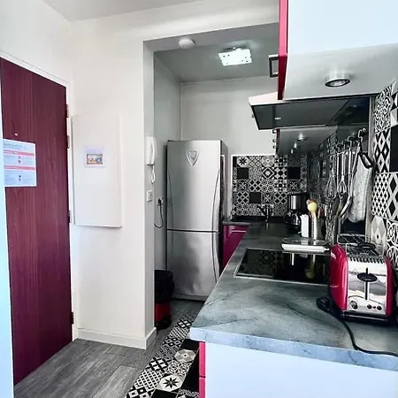 Casamea - Vue Mer, Clim & Parking, Proche 아파트 *